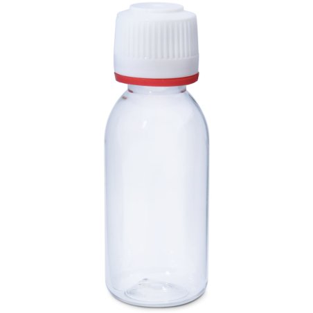 Frasco PET transparente 30 ml com contagotas selado