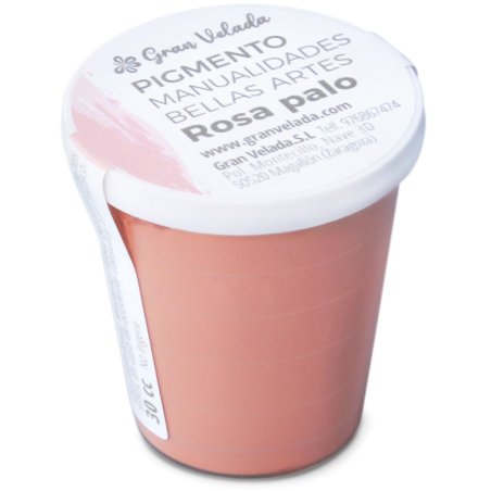 Pigmento rosa pau para artesanatos
