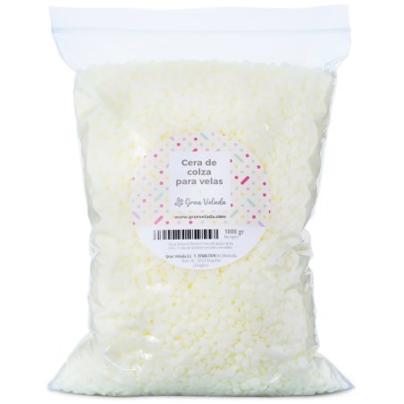 Cire de colza pour bougies en verre - 3