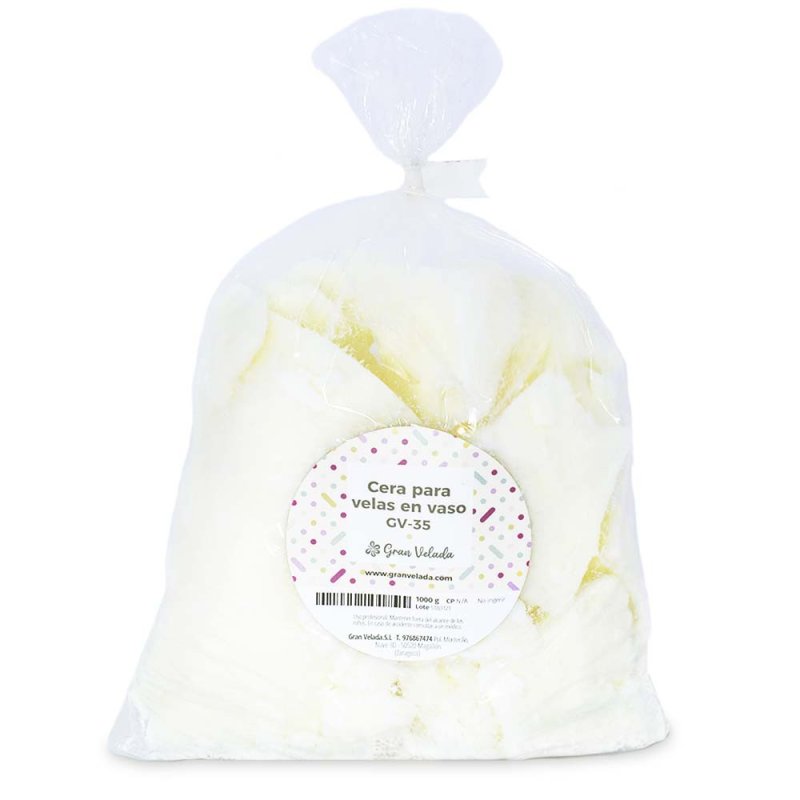 Cera para velas em copo GV-35 por atacado - 2