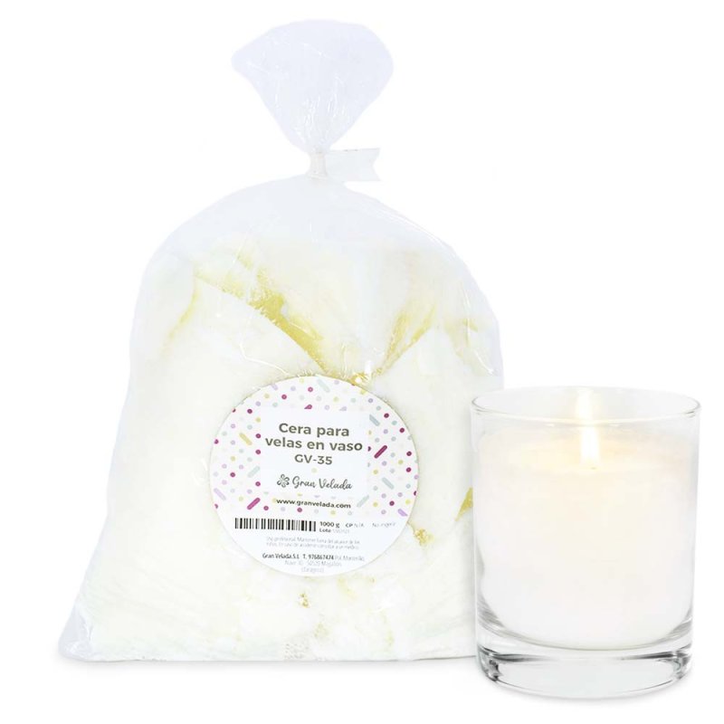 Cera para velas em copo GV-35 por atacado - 3