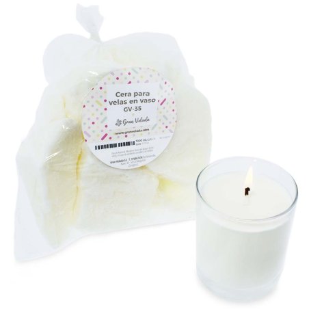 Cera para velas em copo GV-35 por atacado