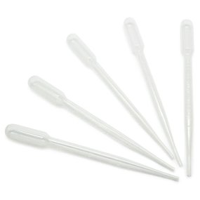 Pipetas pasteur descartaveis de 3 ml por atacado