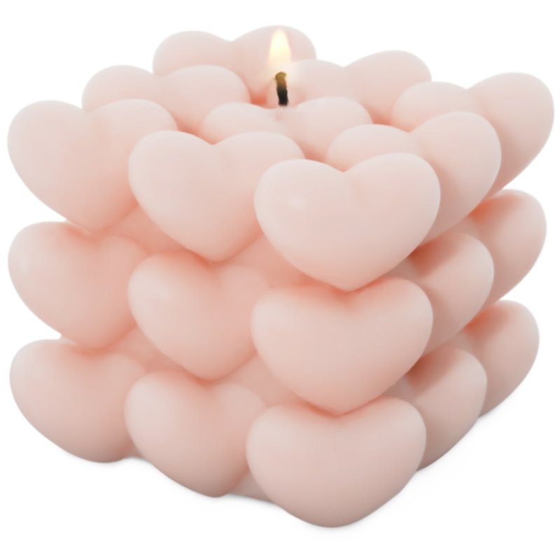 Molde velas bubble 9 corações - 1
