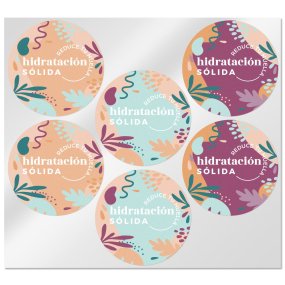 Adesivos de hidratação sólida