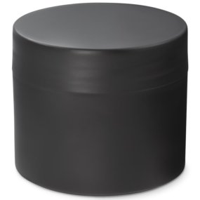 Recipiente preto plastico 100 ml Recipiente preto plastico 100 ml