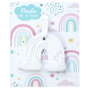 Cartão arco-íris pequeno personalizado para packaging