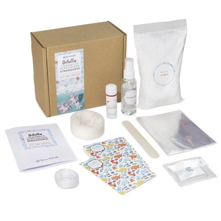 Kit como fazer detalhes de ceramica perfumada dinossauro. Materiais e instruções - 2