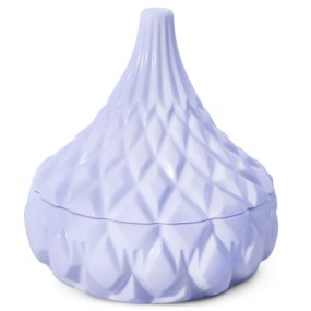 Molde recipiente deluxe com tampa para velas