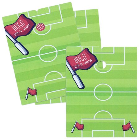 Carton personalizado campo de futbol pequeño para packaging