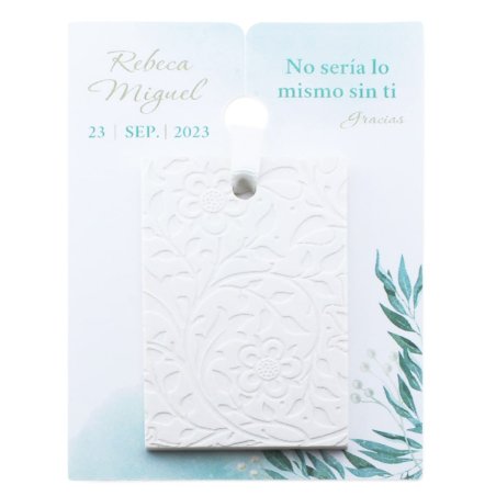 Cartão botanic pequeno personalizado para packaging