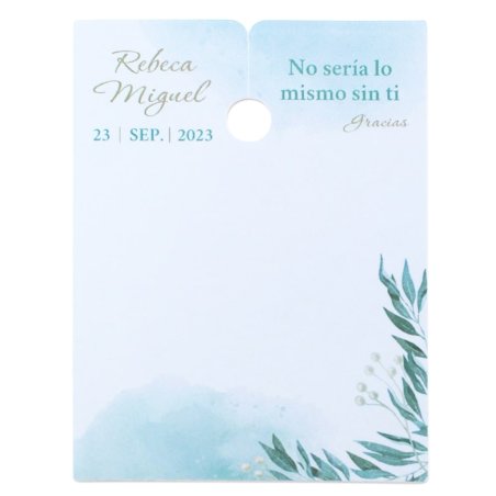 Cartão botanic pequeno personalizado para packaging - 2