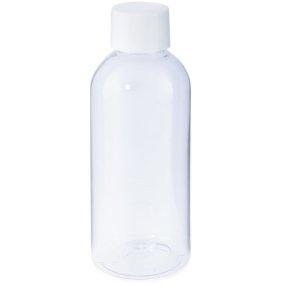 Botella 80 ml PET con rosca blanca Botella 80 ml PET con rosca blanca