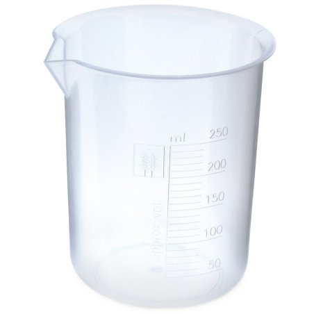 Vaso medidor 250 ml de plastico - Vaso de plastico medidor de 250 ml. Venta online - Utensilios