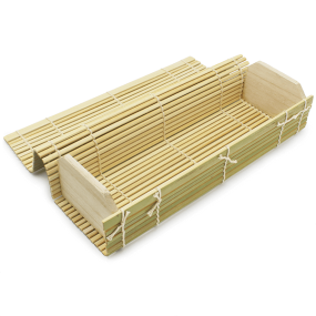 Caja para sushi de bambu Caja para sushi de bambu