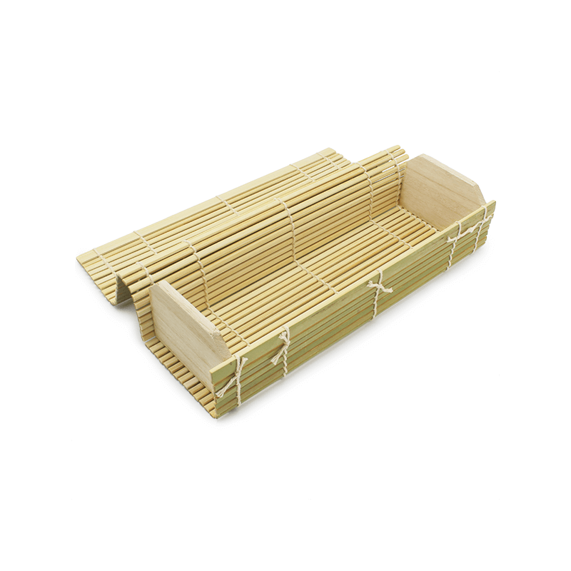 Caixa de sushi de bambu - 1
