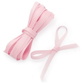 Cinta grosgrain rosa de 1 cm Cinta grosgrain rosa de 1 cm