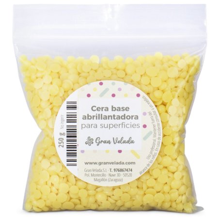 Cera base de polimento para superfícies