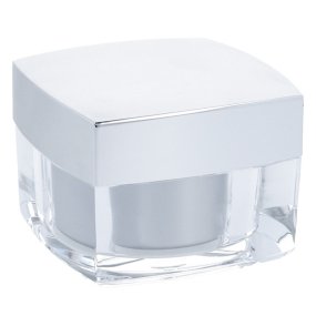 Recipiente para creme 30 ml quadrado por atacado