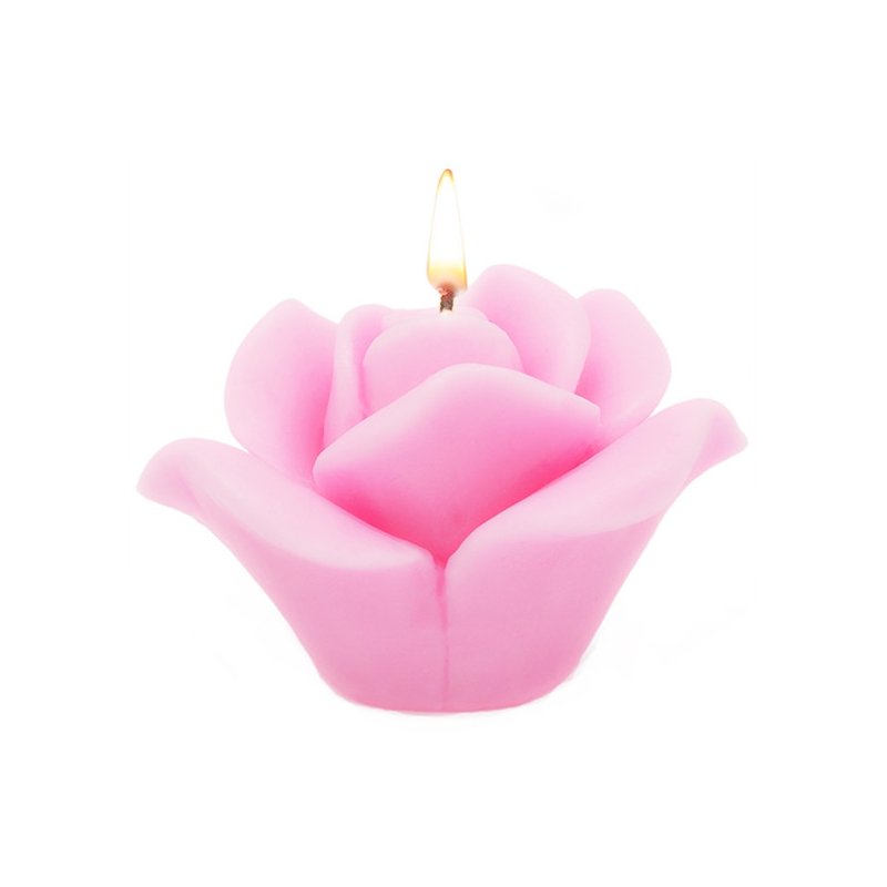 Molde rosa Irina 9,5 cm para velas