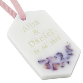 Molde personalizado placa hexagonal