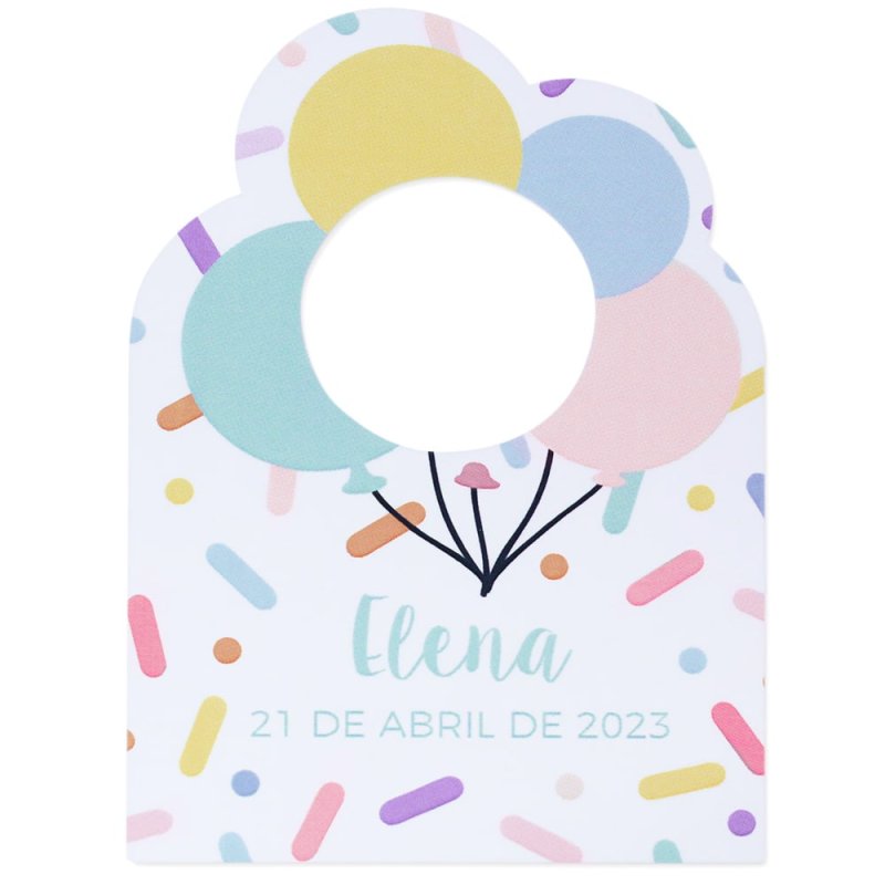Cartão balões personalizado para embalagem - 2
