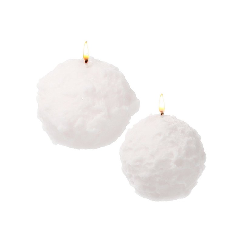 Moule velas boule de neige 8 cm - 2