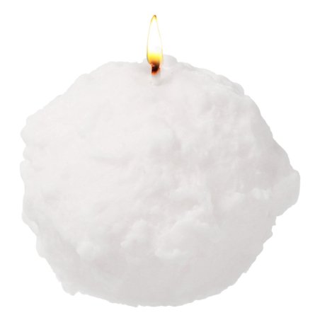 Molde velas bola de nieve 8 cm