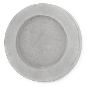 Molde plato portavelas grande Molde plato portavelas grande