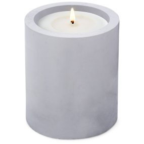 Molde portavelas tubular fino Molde portavelas tubular fino