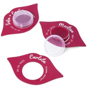 Cartão lábios personalizado para embalagem Cartão lábios personalizado para embalagem