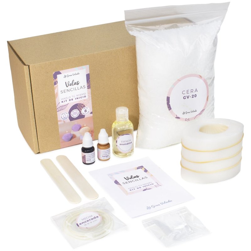 Kit para fazer velas simples - 2