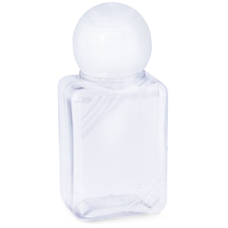 Botella pet rectangular 30 ml bola transparente