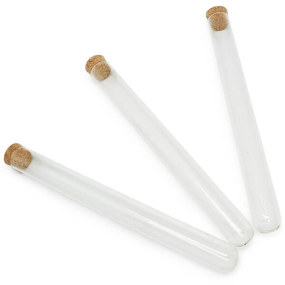 Probeta de cristal 18 cm Probeta de cristal 18 cm