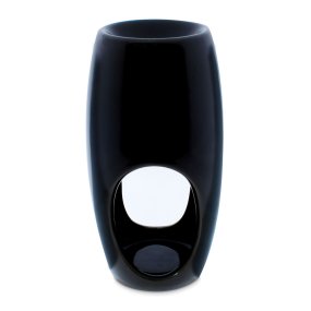 Queimador de essência deluxe preto Queimador de essência deluxe preto
