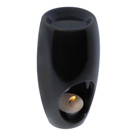 Queimador de essência deluxe preto - 2