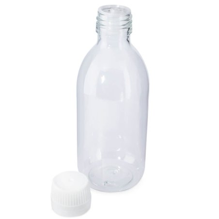 Botella pet transparente 250 ml tapon obturador gotero precinto