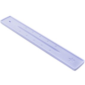 Molde porta incienso rectangular con estrellas Molde porta incienso rectangular con estrellas