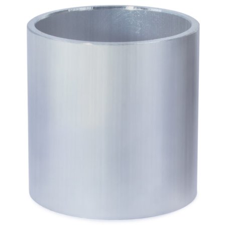 Molde tubular de metal 4x4 cm para velas e cirios