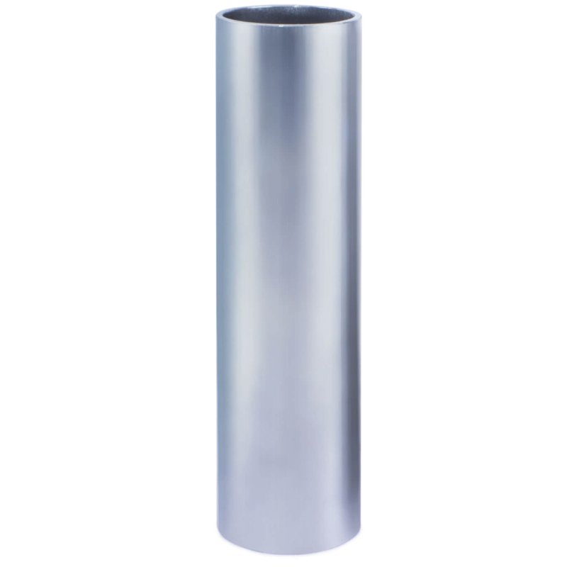 Moule cylindre métallique 4x15 cm pour bougies - 1