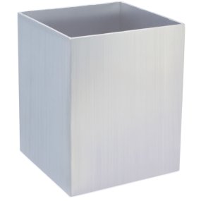 Moule carré 8x8x10 cm en métal pour bougies Moule carré 8x8x10 cm en métal pour bougies