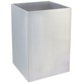 Moule carré 8x8x15 cm en métal pour bougies Moule carré 8x8x15 cm en métal pour bougies