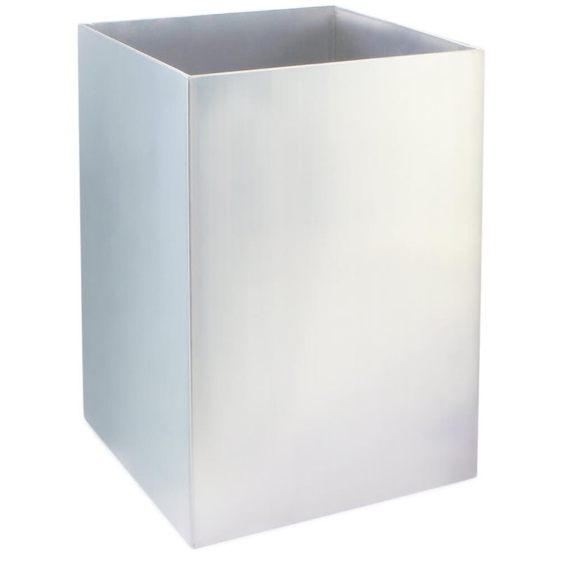 Moule carré 10x10x15 cm en métal pour bougies