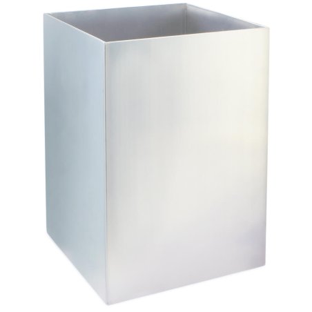 Molde de metal quadrado 10x10x15 cm para velas - 1