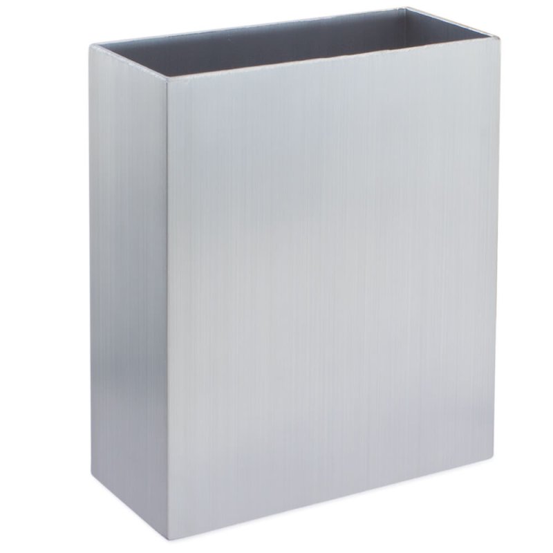 Molde rectangular 4x8x10 cm de metal para velas - 1
