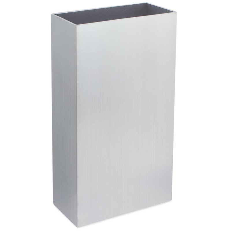 Molde rectangular 4x8x15 cm de metal para velas - 1
