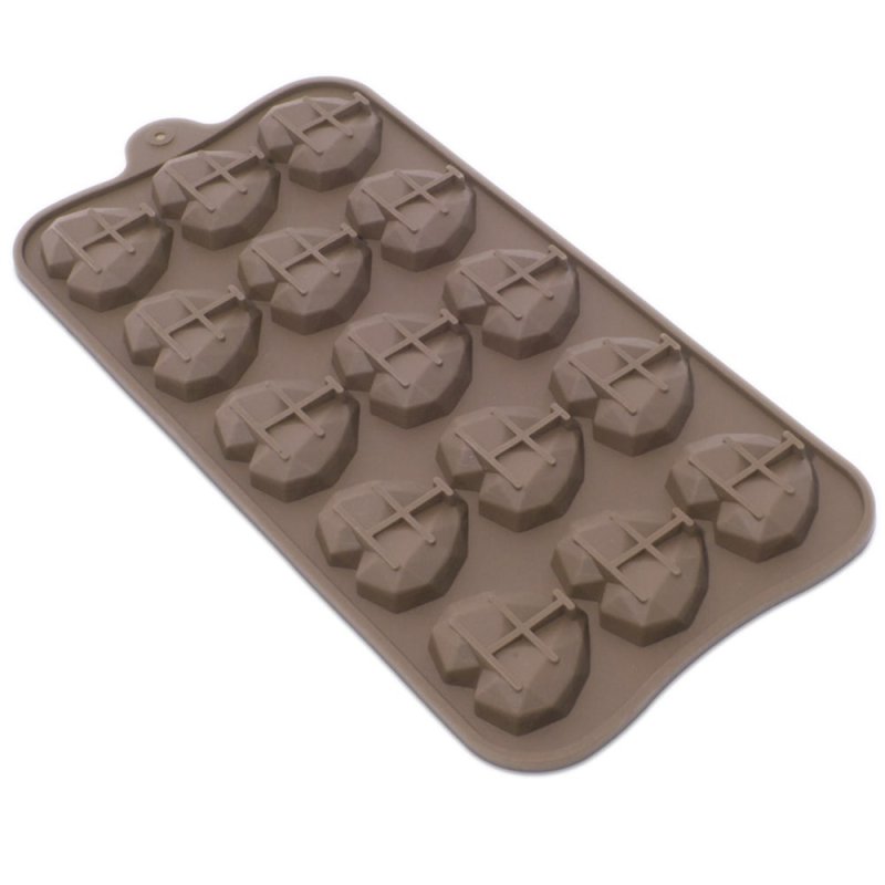 Molde 15 bombones de chocolate - Molde de silicona 15 bombones para manualidades. Venta online - Moldes Jabón Deliciosos