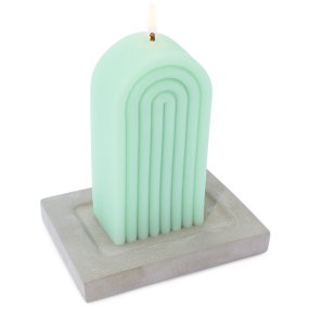 Molde rectangular base para velas Molde rectangular base para velas