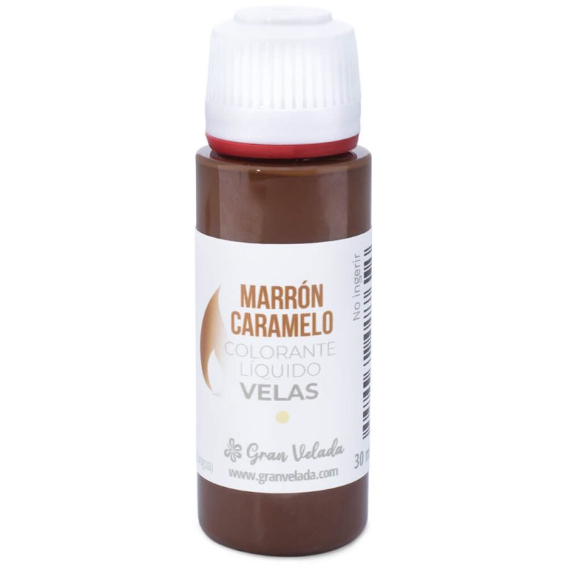 Corante liquido velas marrom caramelo