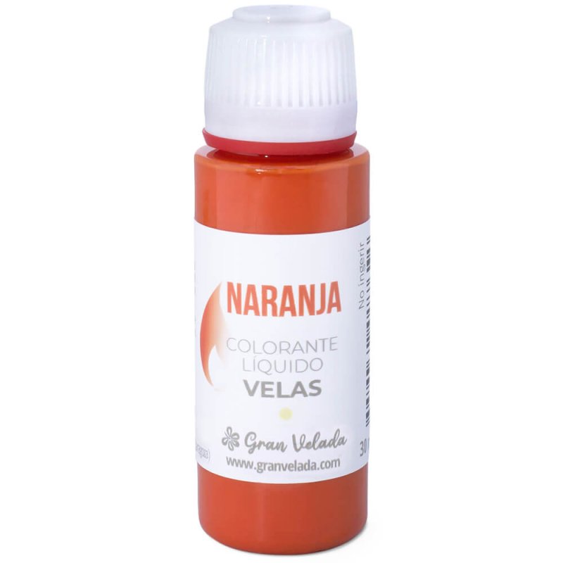 Corante liquido velas laranja